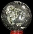 Polished Pyrite Sphere - Peru #65135-1